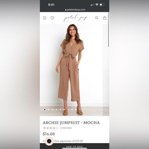 Petal and Pup Maverick Jumpsuit